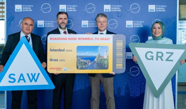 Pegasus Hava Yolları İstanbul-Graz uçuşlarını başlattı
