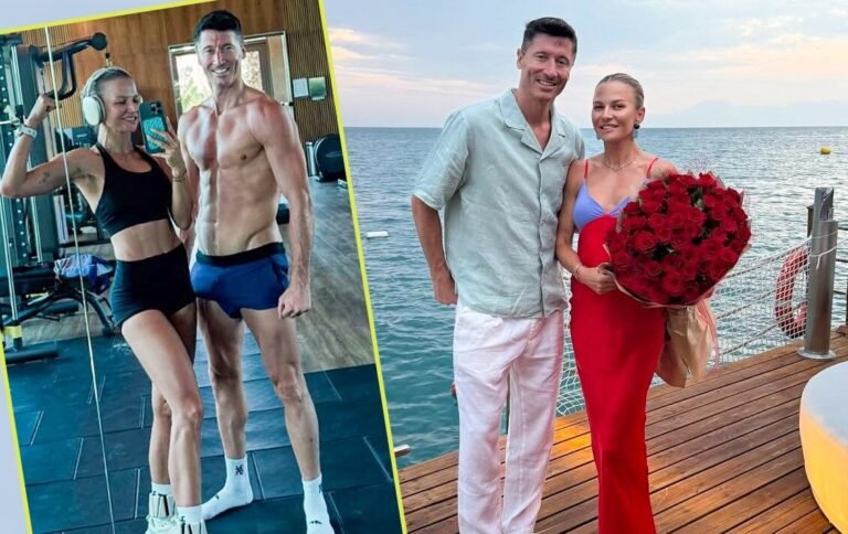 Robert Lewandowski ailesi ile tatil için Antalya'da