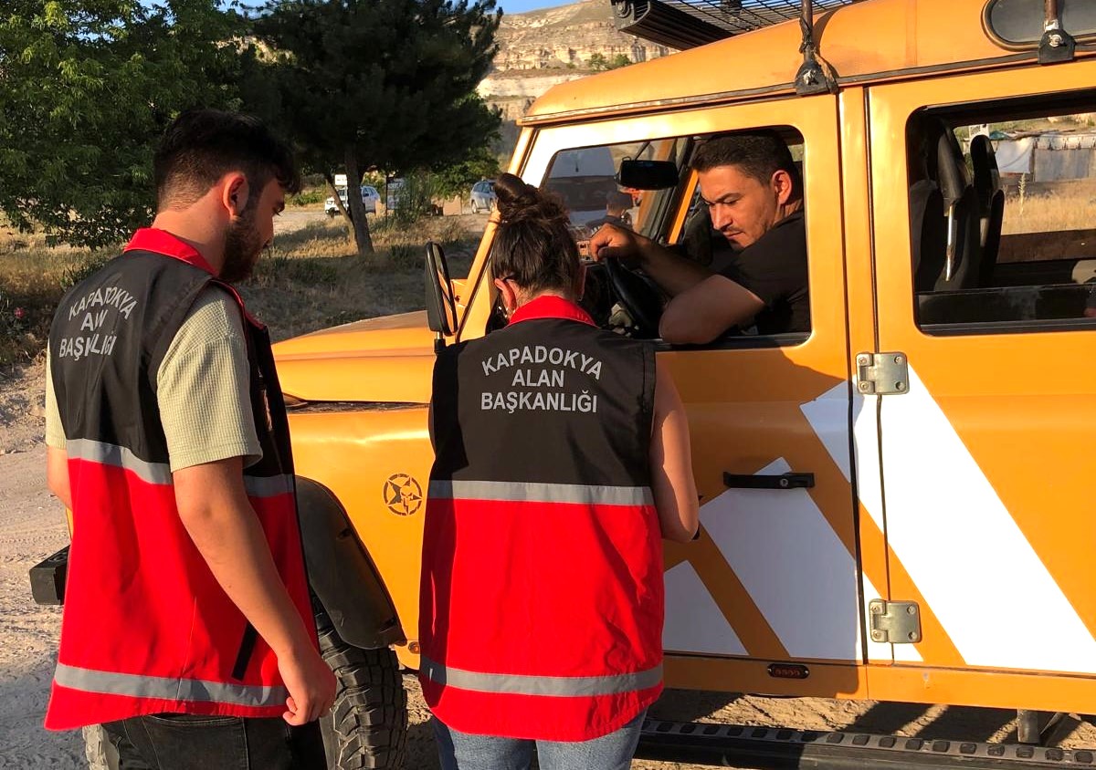 Kapadokya’da ATV ve CİP faaliyetlerine sıkı denetim