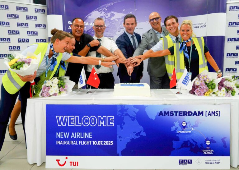 Gazipaşa-Alanya ile Amsterdam arasında haftada üç direkt uçuş