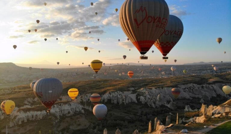 Yerli üretim sıcak hava balonları dünyaya açıldı