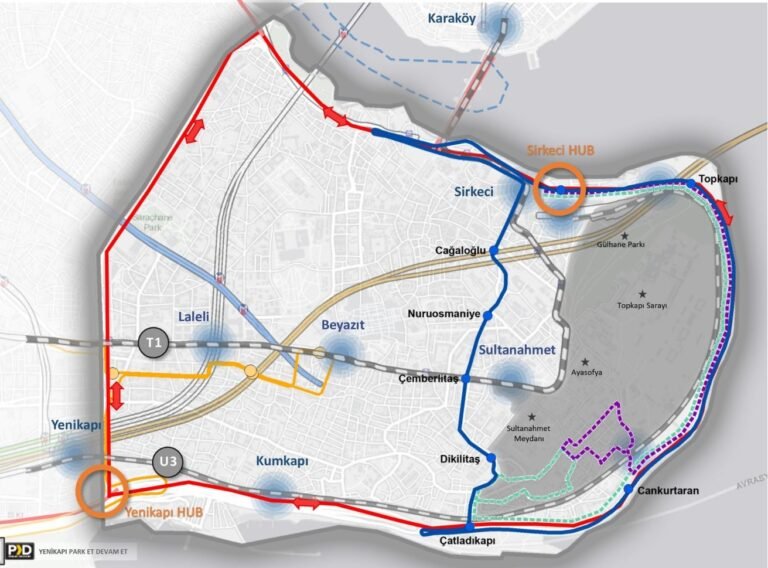 Tarihi Yarımada trafiğine yaya dostu eylem planı