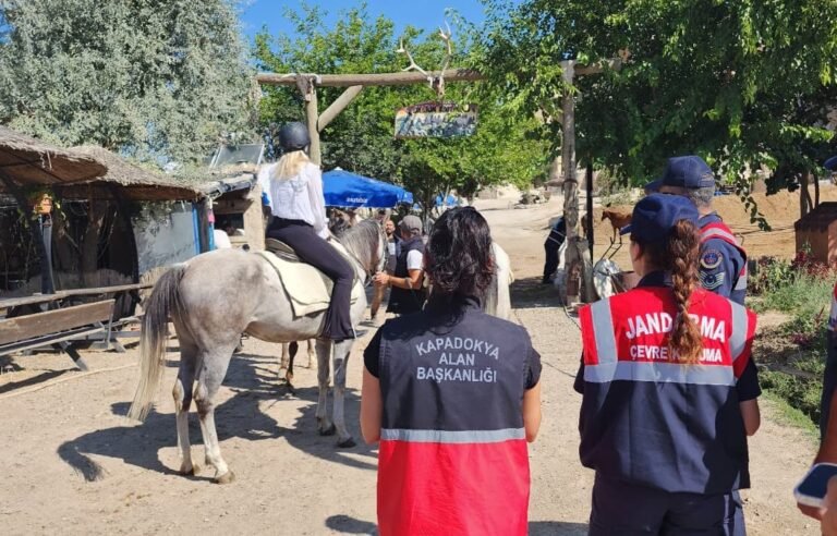 Kapadokya'da kaçak at çiftliklerine göz açtırılmıyor