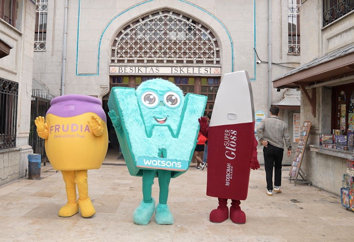 Watsons Türkiye maskotları İstanbul’u ele geçirdi!