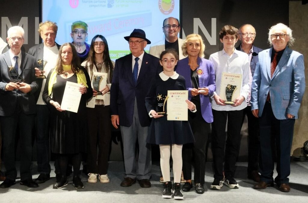 49 ülkeden 356 sanatçı turizmi karikatürle anlattı