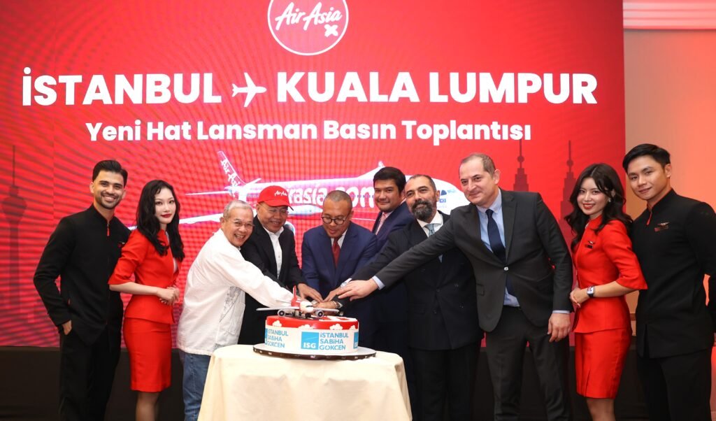 AirAsia X, Kuala Lumpur’dan İstanbul’a ilk uçuşunu gerçekleştirdi