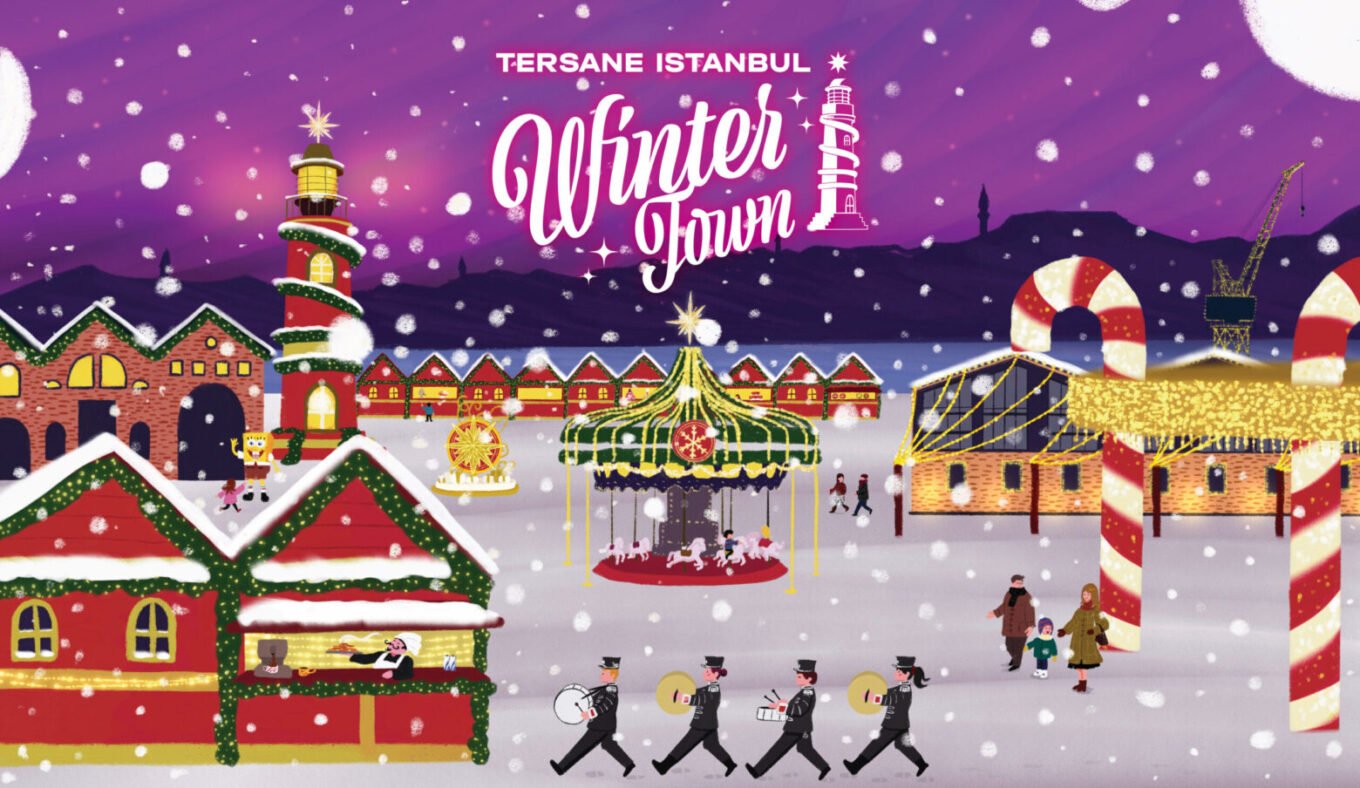 Tersane İstanbul Winter Town'da kış büyüsü