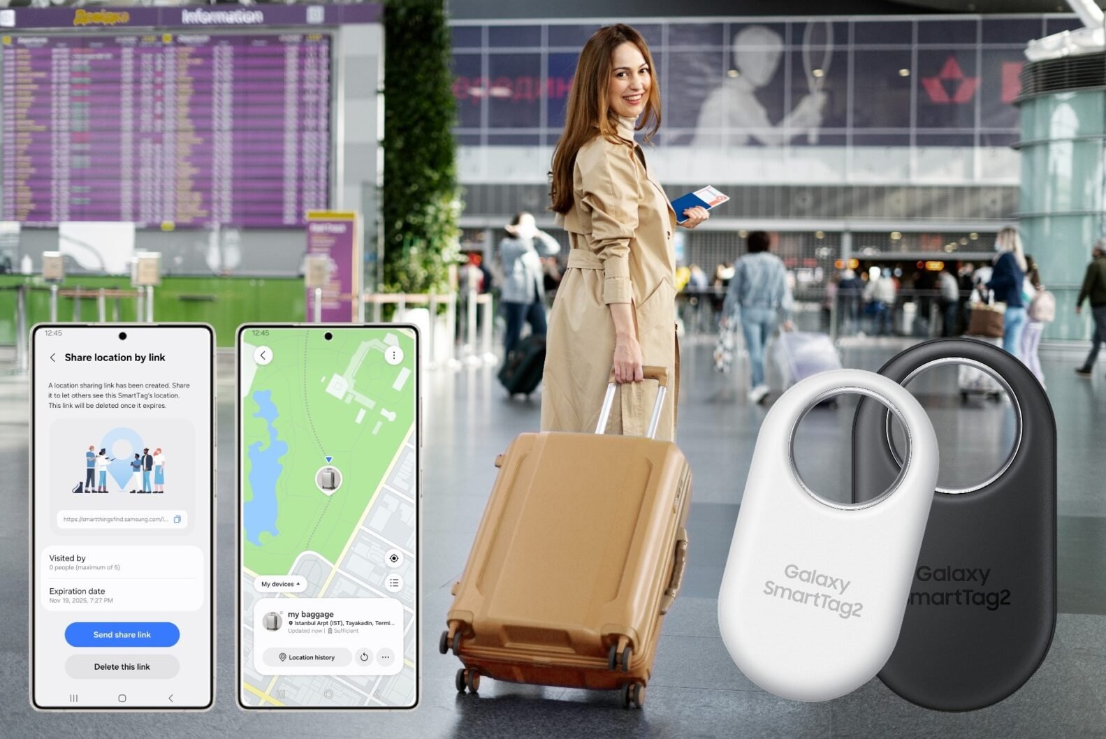 THY-Samsung iş birliği ile Akıllı Etiketli Bagaj hizmeti