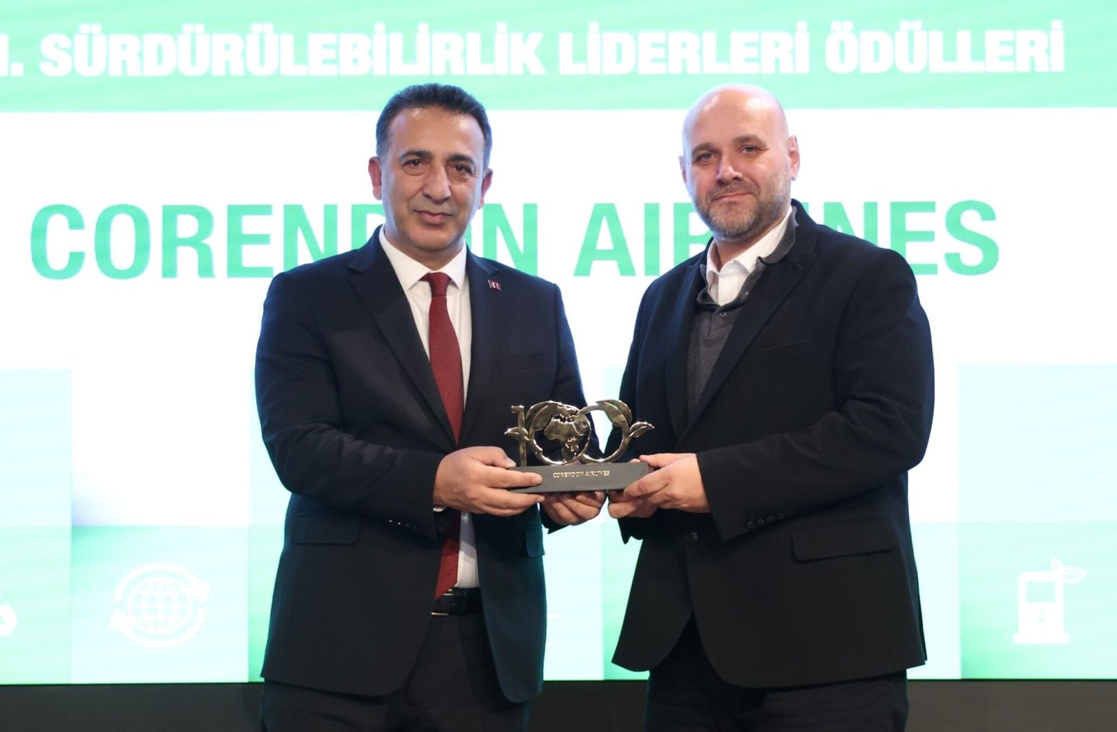 Corendon Airlines’a 'Sürdürülebilirlik Liderleri' ödülü