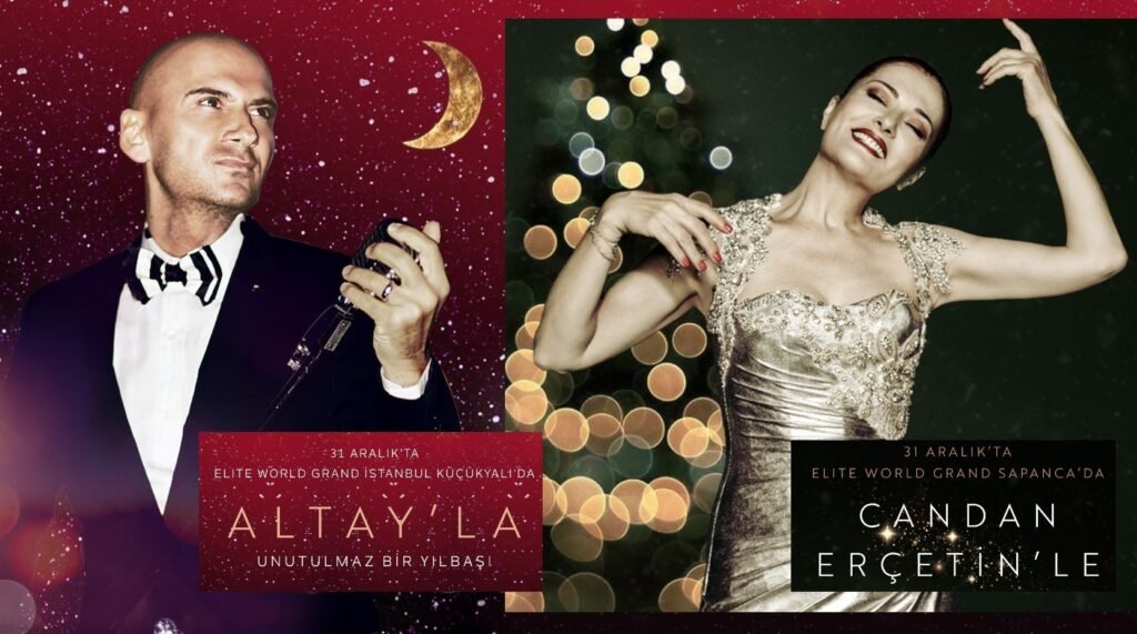 Elite World Hotels yeni yıl sahnesinde yıldız yağmuru