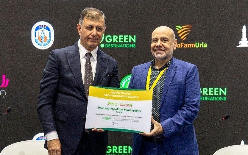 İzmir Büyükşehir Belediyesi'ne sürdürülebilir turizm ödülü