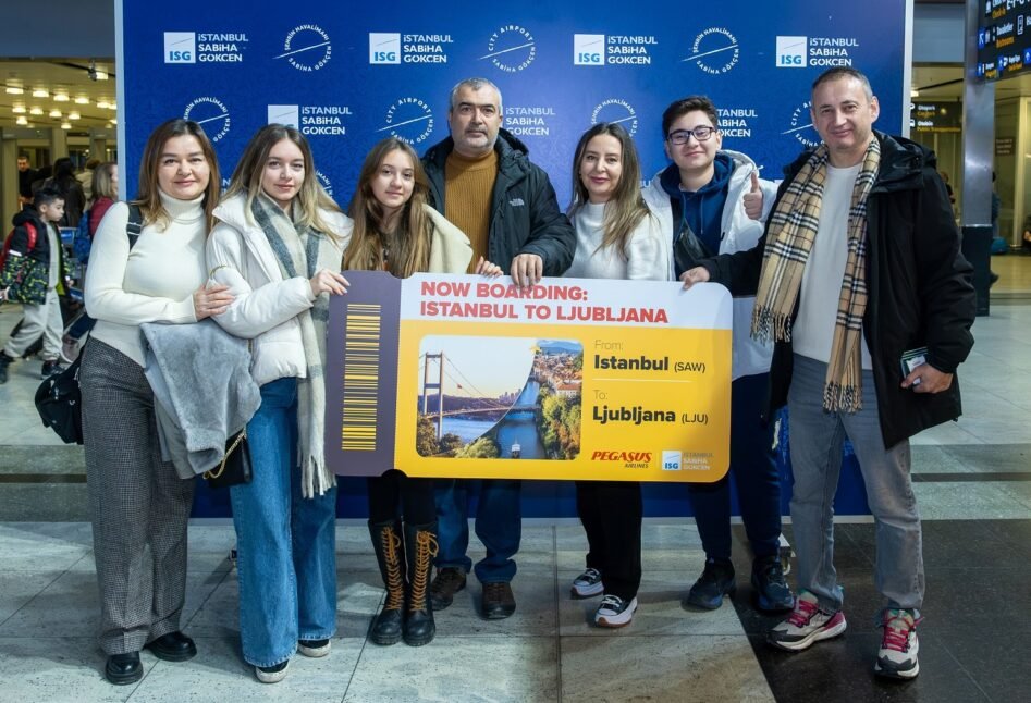 Sabiha Gökçen Avrupa bağlantılarına Slovenya’yı da ekledi