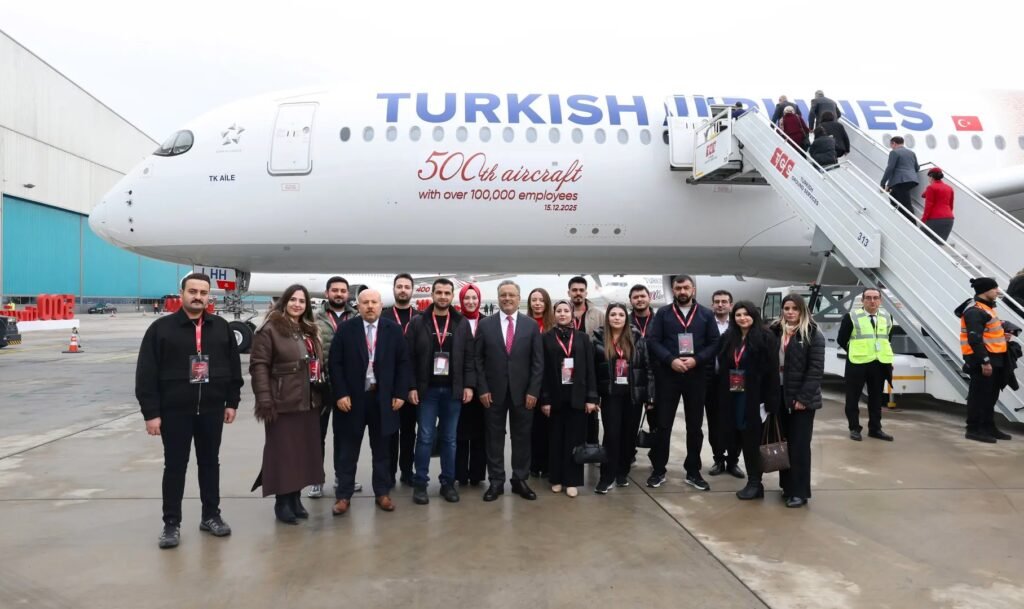 Türk Hava Yolları 'TK Aile' isimli 500. uçağını tanıttı