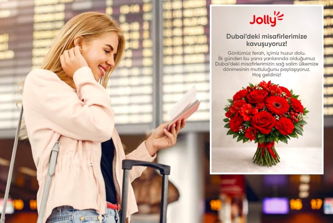 Jolly Orta Doğu’daki misafirlerini Türkiye’ye getirdi