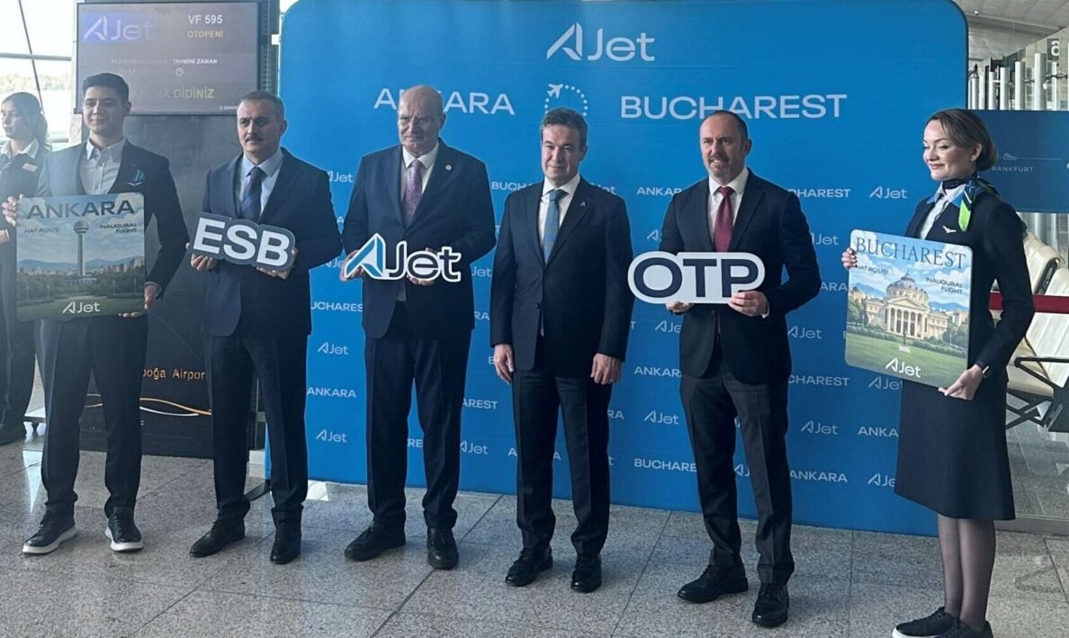AJet Ankara’dan Bükreş’e direkt uçuşlar başlattı