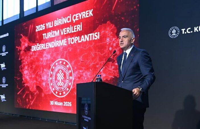 Bakan Ersoy: Turizmde ilk çeyrekte güçlü performans