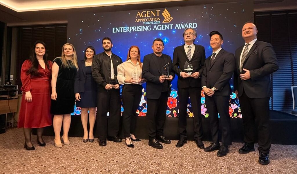 BookingAgora’ya Singapore Airlines’tan satış ödülü
