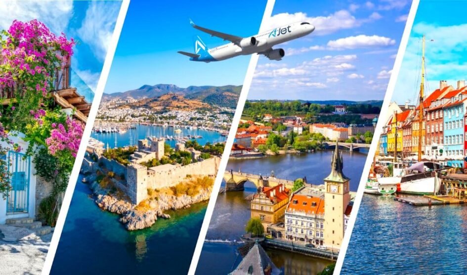 AJet Avrupa’yı 13 noktadan Bodrum’a bağlayacak