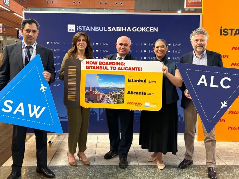 Pegasus'un direkt Alicante uçuşları başladı