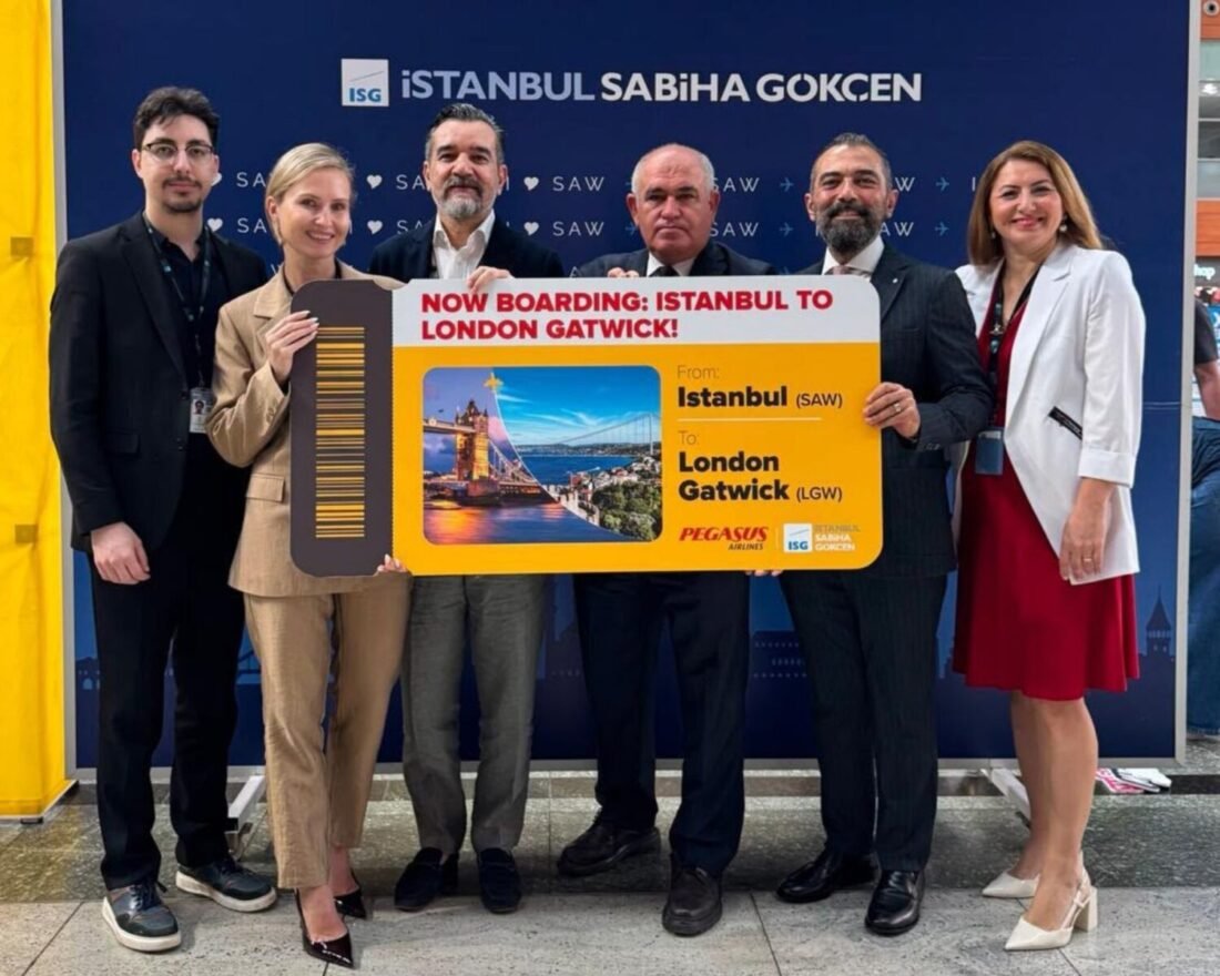 Sabiha Gökçen’in Londra ağı Gatwick ile genişliyor