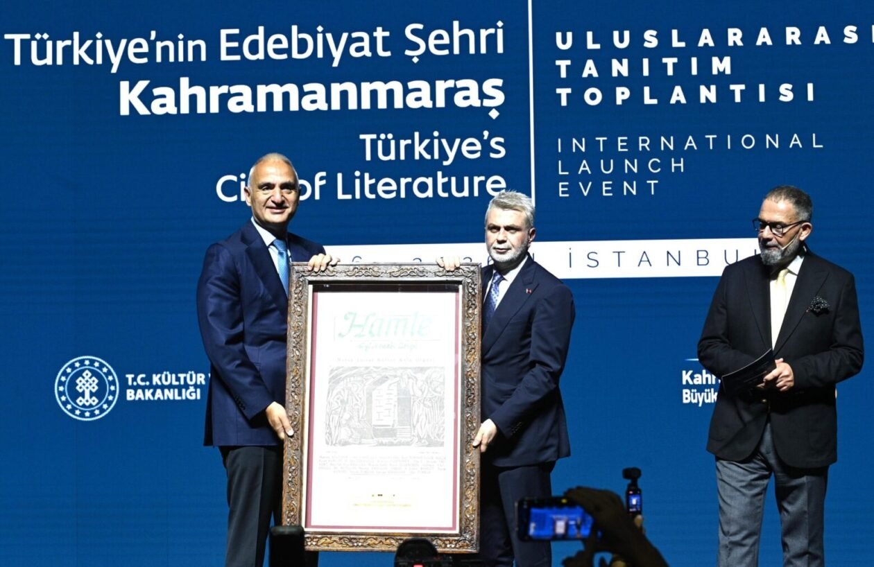 Kahramanmaraş UNESCO Edebiyat Şehri unvanını aldı