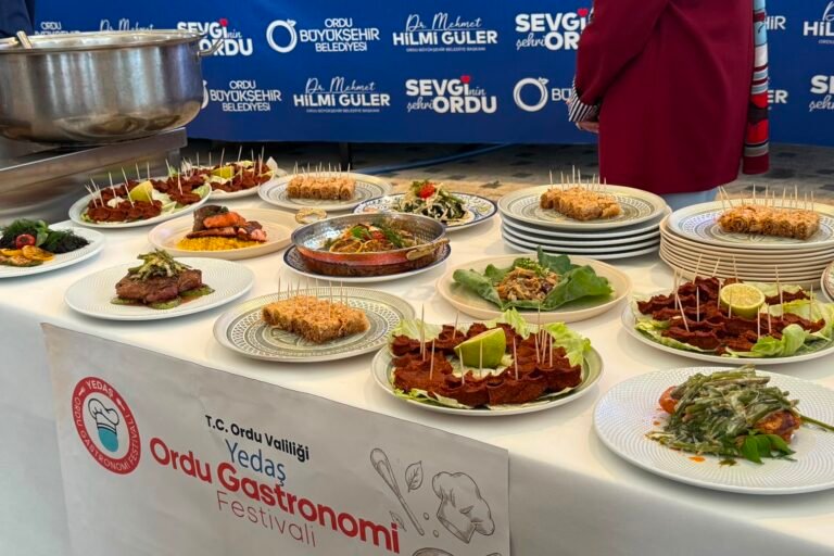 YEDAŞ Ordu Gastronomi Festivali'nde lezzet şöleni