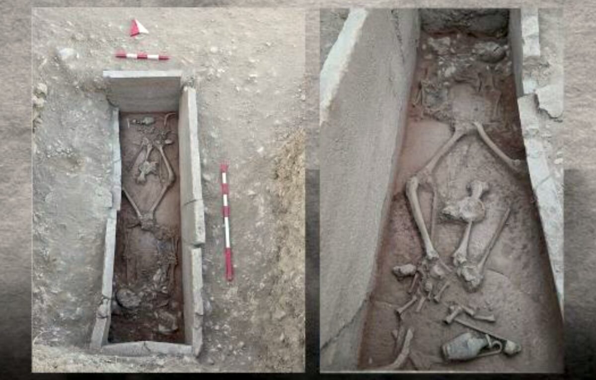 Aspendos Antik Kenti’nde güreşçi mezarı keşfedildi