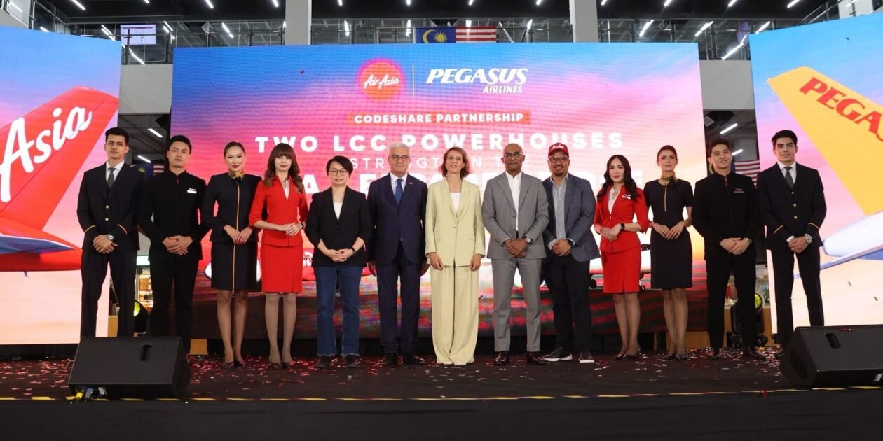 Pegasus ile AirAsia X kod paylaşımı anlaşması imzaladı